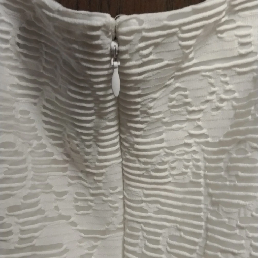 *FLAWED* Lane Bryant Sleeveless Floral Overlay Summer Dress - Picture 11 of 14